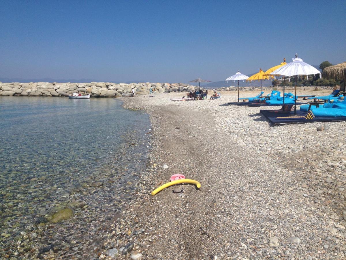 Апартаменти Agali 2 Maizonette Front Of The Sea Akrogiali Екстер'єр фото